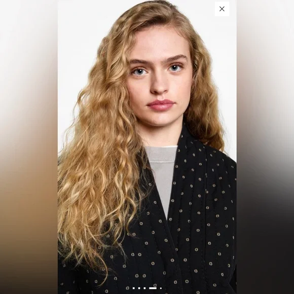 NWT Mango Embroidered Dot Women's Jacket Small - Picture 8 of 11